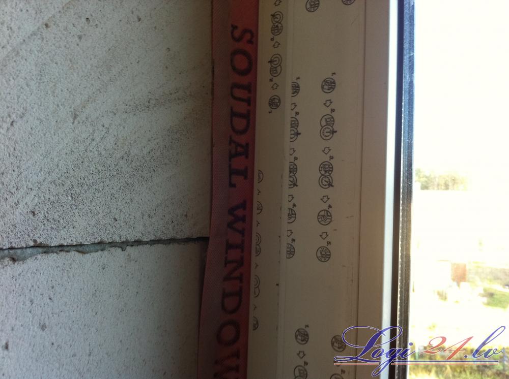 Евро монтаж с лентами SONDAL WINDOW SYSTEM